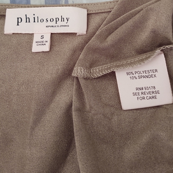 Philosophy Duster Cardigan Tortilla Color Sz Sm - Picture 3 of 6